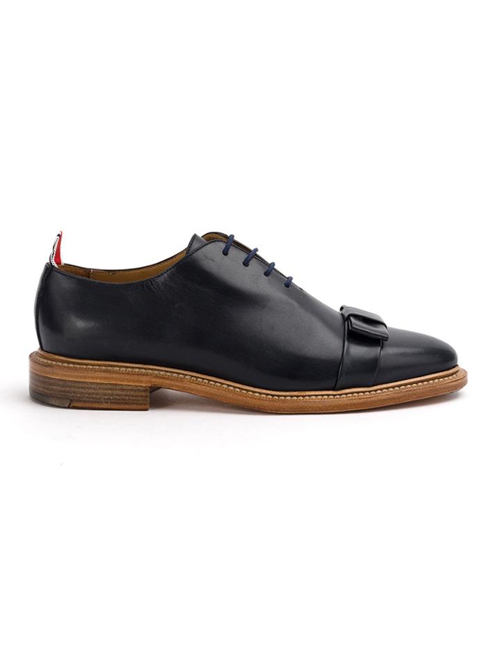 Thom Browne Bow Lace-up Shoes - Blue