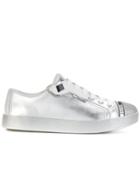 Prada Captoe Sneakers - Metallic