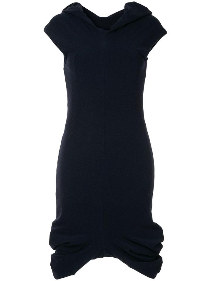 Comme Des Garçons Pre-owned Short-sleeve Midi Dress - Blue