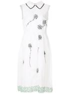 Jupe By Jackie Floral Embroidered Dress - White