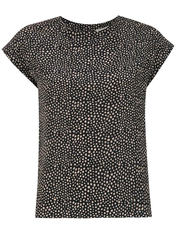 Egrey Printed Top - Black