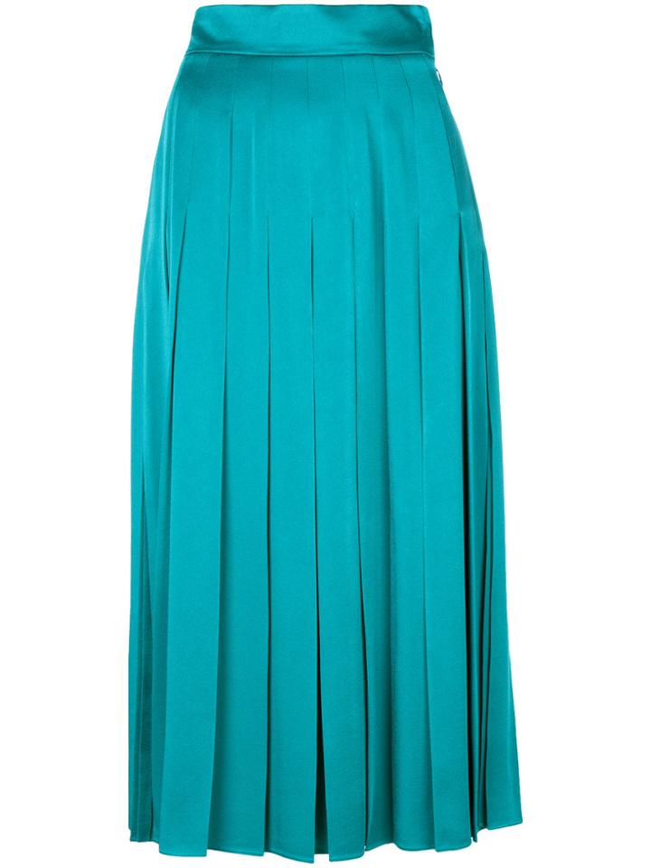 Fendi Pleated Skirt - Blue