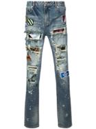 God's Masterful Children Pistol Patch Jeans - Blue