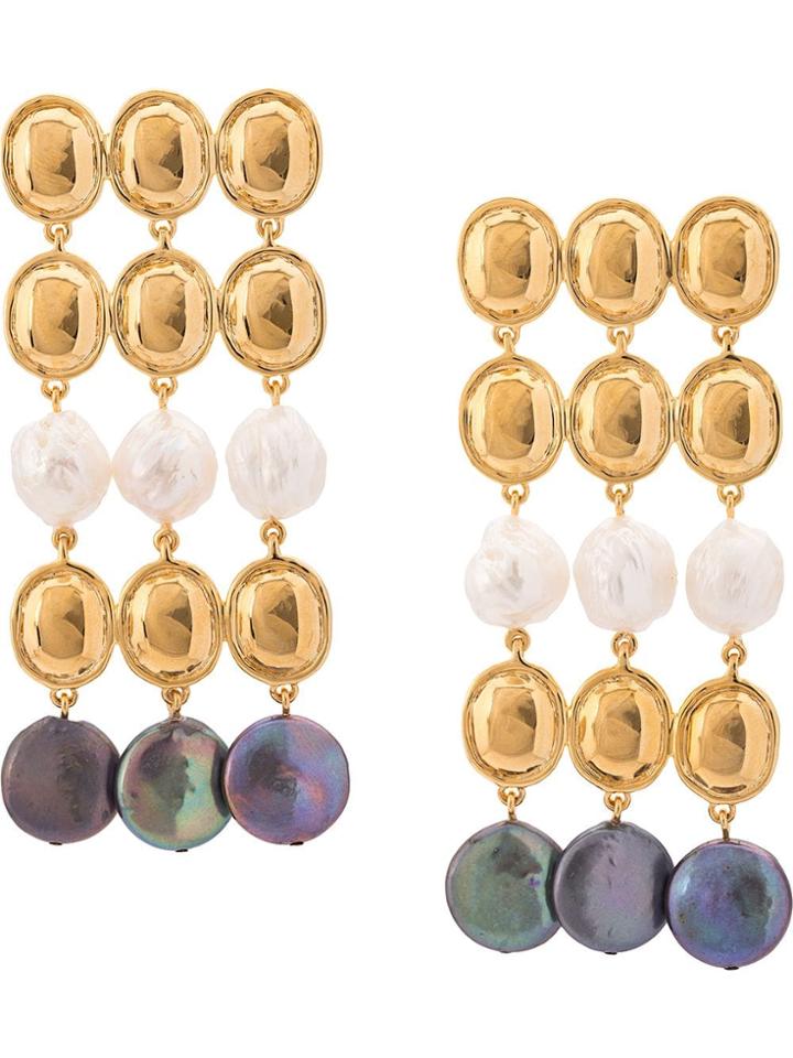 Lizzie Fortunato Jewels Empress Earrings - Gold