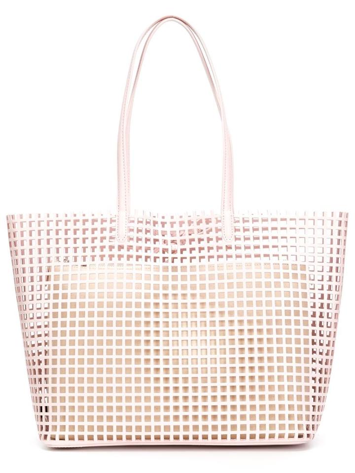 Loeffler Randall Perforated Trapeze Tote