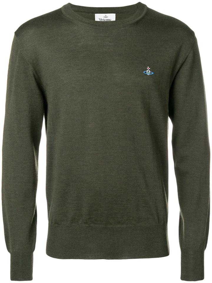 Vivienne Westwood Crew Neck Sweater - Green