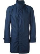 Boss Hugo Boss 'the Partner' Parka, Men's, Size: 52, Blue, Polyester/polyurethane/acetate/viscose
