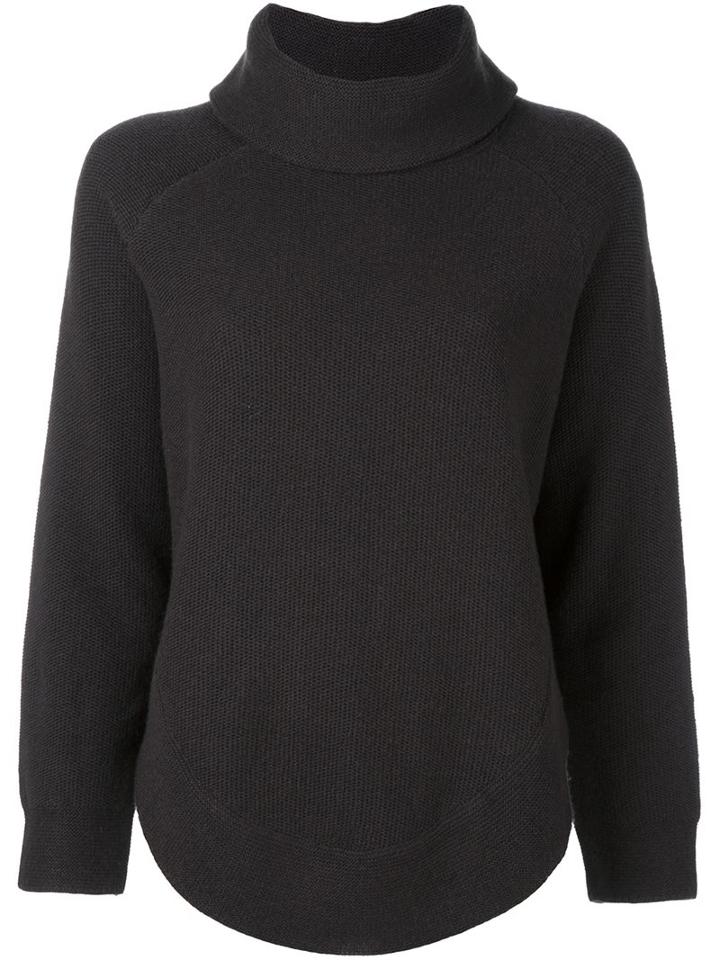 Armani Collezioni Roll Neck Jumper, Women's, Size: Medium, Brown, Cashmere/wool