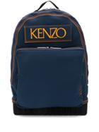 Kenzo Custo Backpack - Blue