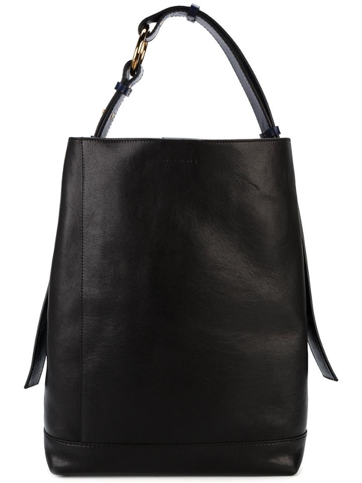Marni Halo Pod Tote Bag - Black