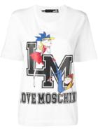 Love Moschino Lm Print T-shirt - White