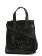 Kenzo 'tiger' Tote, Women's, Black, Calf Leather/polyurethane