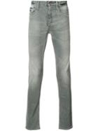 Denham Straight-leg Jeans, Men's, Size: 33/34, Grey, Cotton/polyester/spandex/elastane