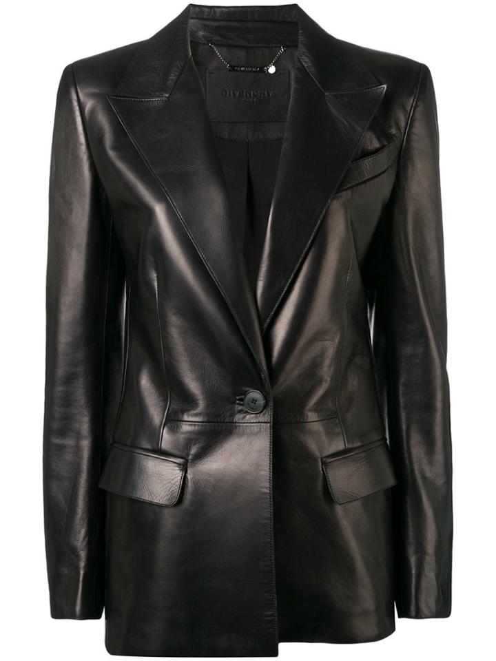Givenchy Leather Jacket - Black