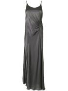 Christopher Esber Back Tie Cami Dress - Grey