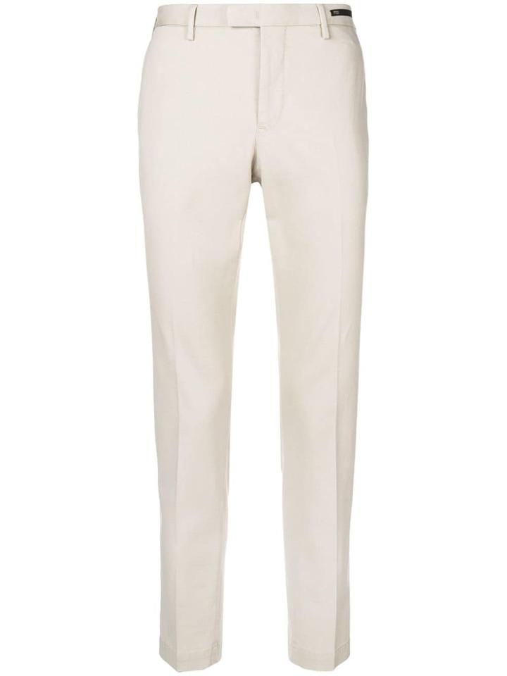 Pt01 Delavè Skinny Trousers - Nude & Neutrals