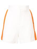 Comme Moi High Waisted Shorts - White
