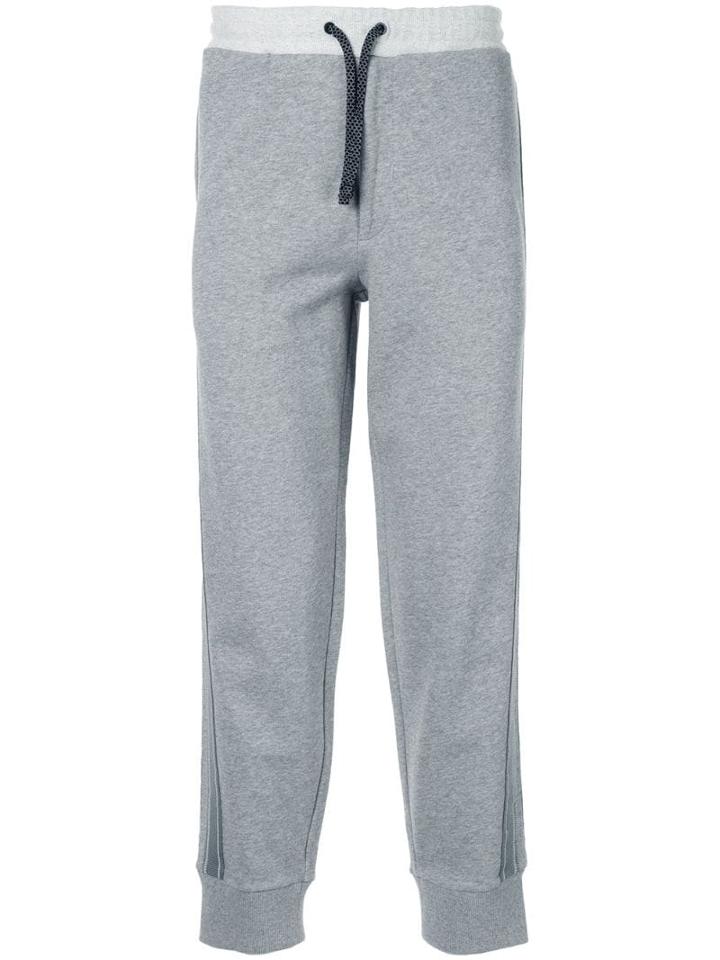 Qasimi Side Panel Track Pants - Grey