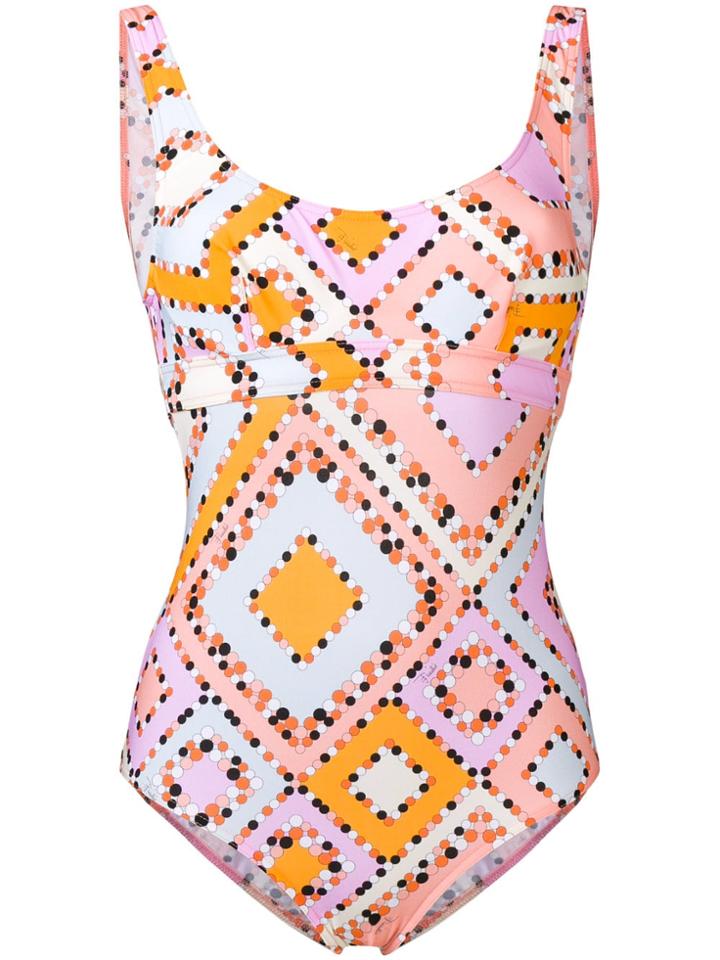 Emilio Pucci Printed Swimsuit - Pink