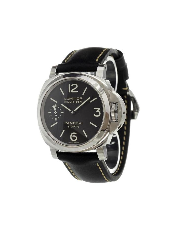 Panerai 'luminor Marina 8 Days Acciaio' Analog Watch, Men's, Stainless Steel