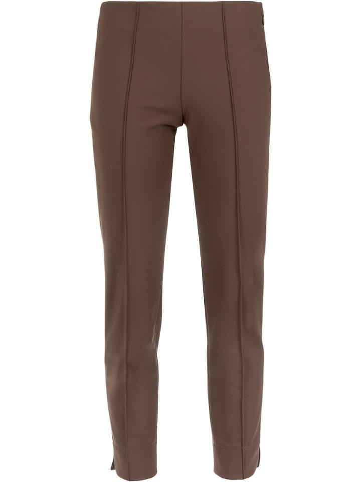 Egrey Slim Cropped Trousers - Brown