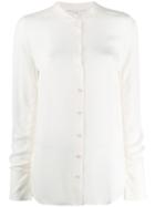 Veronica Beard Round Neck Blouse - White