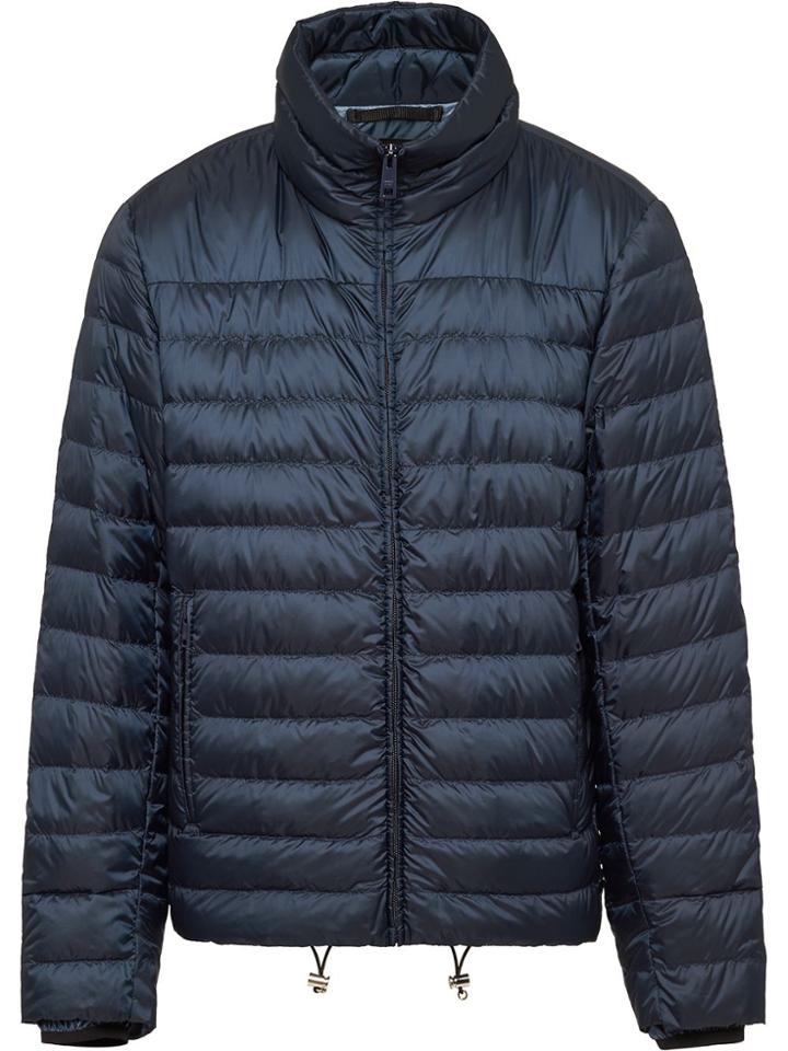 Prada Eggshell Puffer Jacket - Blue