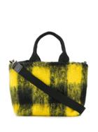 Muun Bonnie Tartan Tote Bag - Black