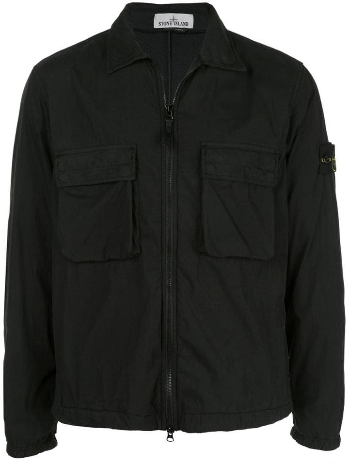 Stone Island Flap Pocket Jacket - Black