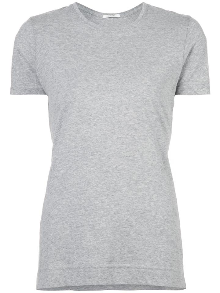 Adam Lippes Round Neck T-shirt - Grey