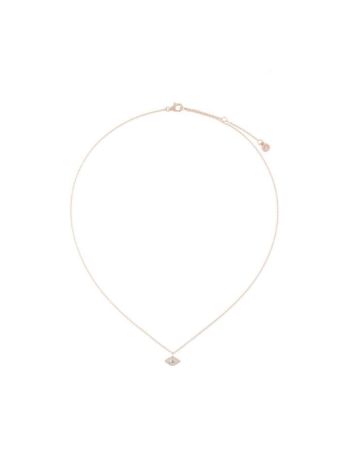 Astley Clarke Mini Evil Eye Biography Pendant - Metallic