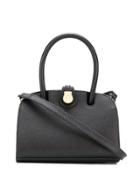 Manu Atelier Micro Ladybird Tote Bag - Black