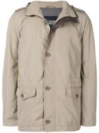 Herno Hooded Casual Jacket - Nude & Neutrals