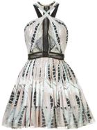 Sophie Theallet Printed Halter Dress - Multicolour