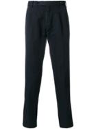 Pt01 Front Pleat Chinos - Blue