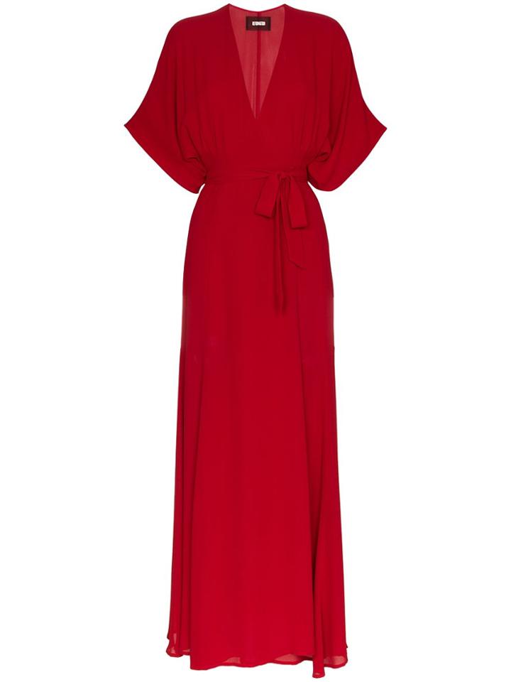 Reformation Winslow Maxi Dress - Red
