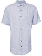 Onia - Jack Striped Shirt - Men - Linen/flax - Xl, White, Linen/flax