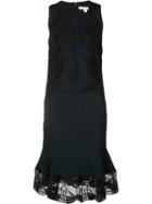 Jonathan Simkhai - Lace Applique Dress - Women - Polyester/spandex/elastane/acetate/viscose - 4, Women's, Blue, Polyester/spandex/elastane/acetate/viscose