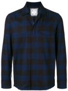 Altea Plaid Shirt Jacket - Blue