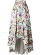 Ultràchic Garbage Print Full Skirt, Women's, Size: 40, Cotton/spandex/elastane