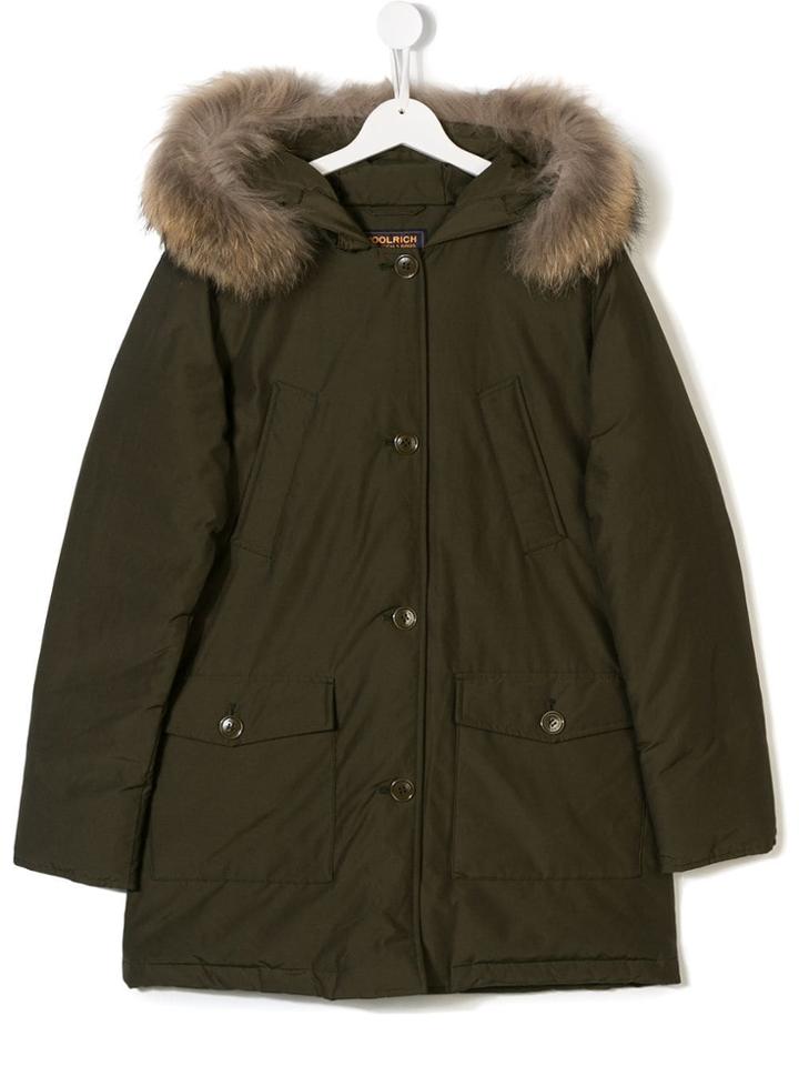 Woolrich Kids Wkcps2019cn03dagt0 - Green