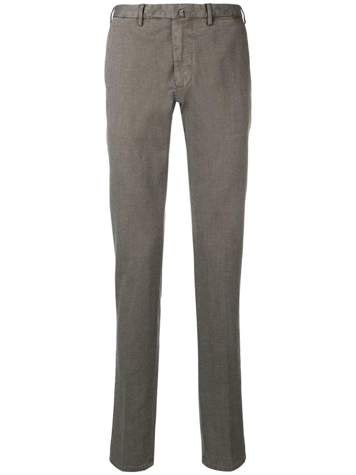 Dell'oglio Slim-fit Tapered Trousers - Neutrals