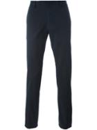 Paul Smith Tailored Slim Trousers, Men's, Size: 30, Blue, Cotton/spandex/elastane