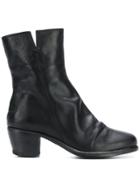 Fiorentini + Baker Side Zip Ankle Boots - Black