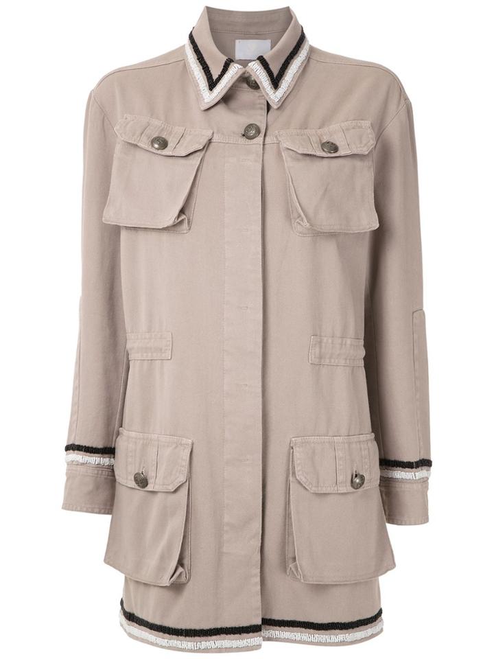 Andrea Bogosian Pablo Embroidered Park - Neutrals