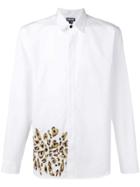 Just Cavalli Embroidered Fitted Shirt - White