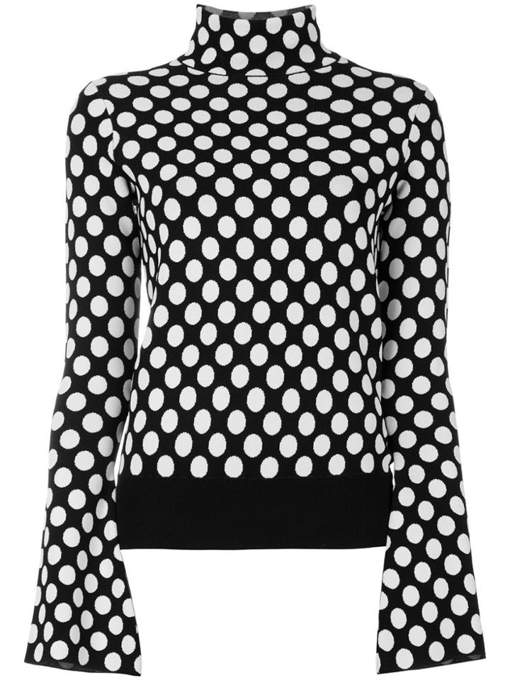 House Of Holland Polka Dot Jumper - Black