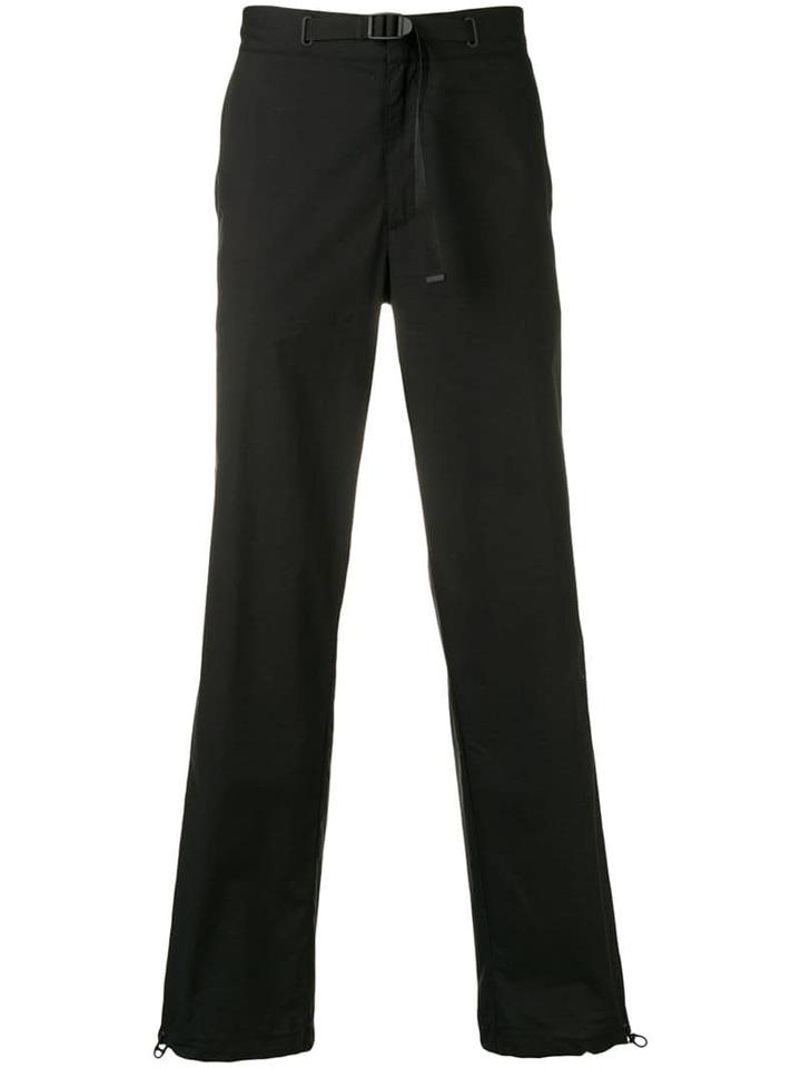 Moncler Waist Strap Trousers - Black