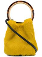 Marni Pannier Tote Bag - Yellow & Orange