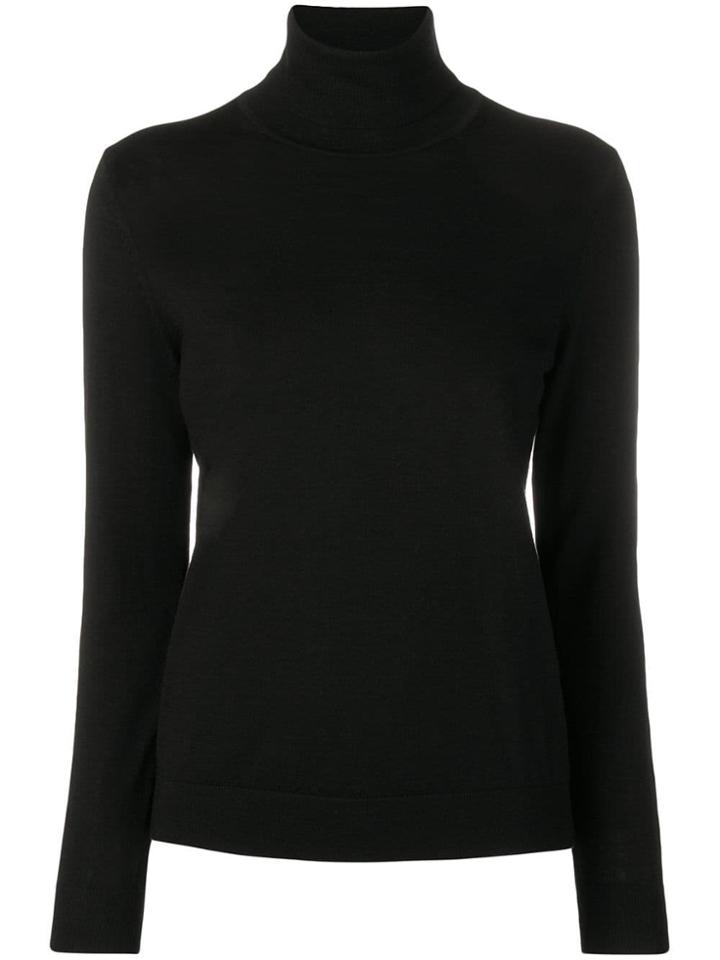 Ps By Paul Smith Turtle Neck Top - Black